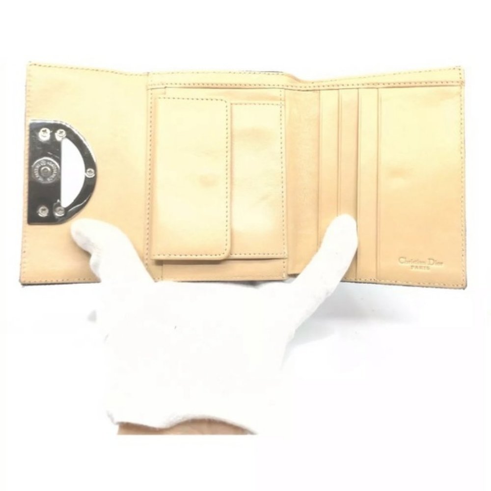 Christian Dior Wallet Blue Denim - Picture 5 of 9